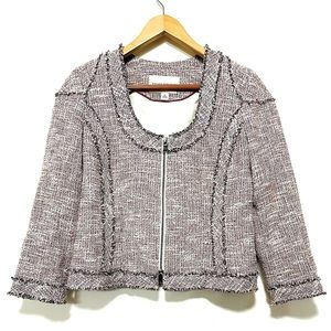 Banana republic cream pattern jacket